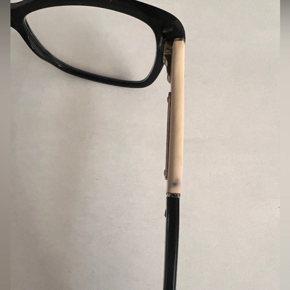 CHANEL eyeglasses, black and cream - Picture 10 of 17